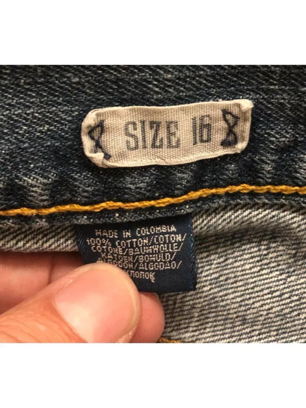 Polo Ralph Lauren Youth Boys Size 16 Straight Fit Cotton Blue Jeans